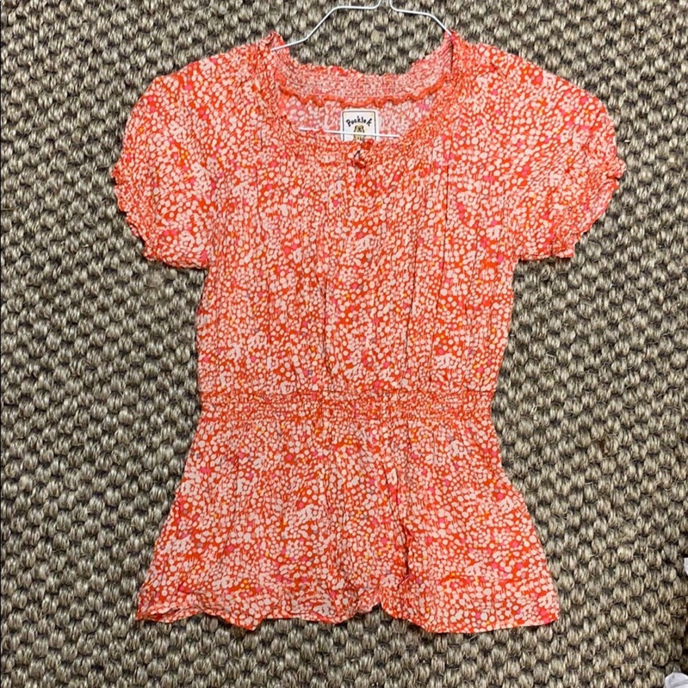 Orange top